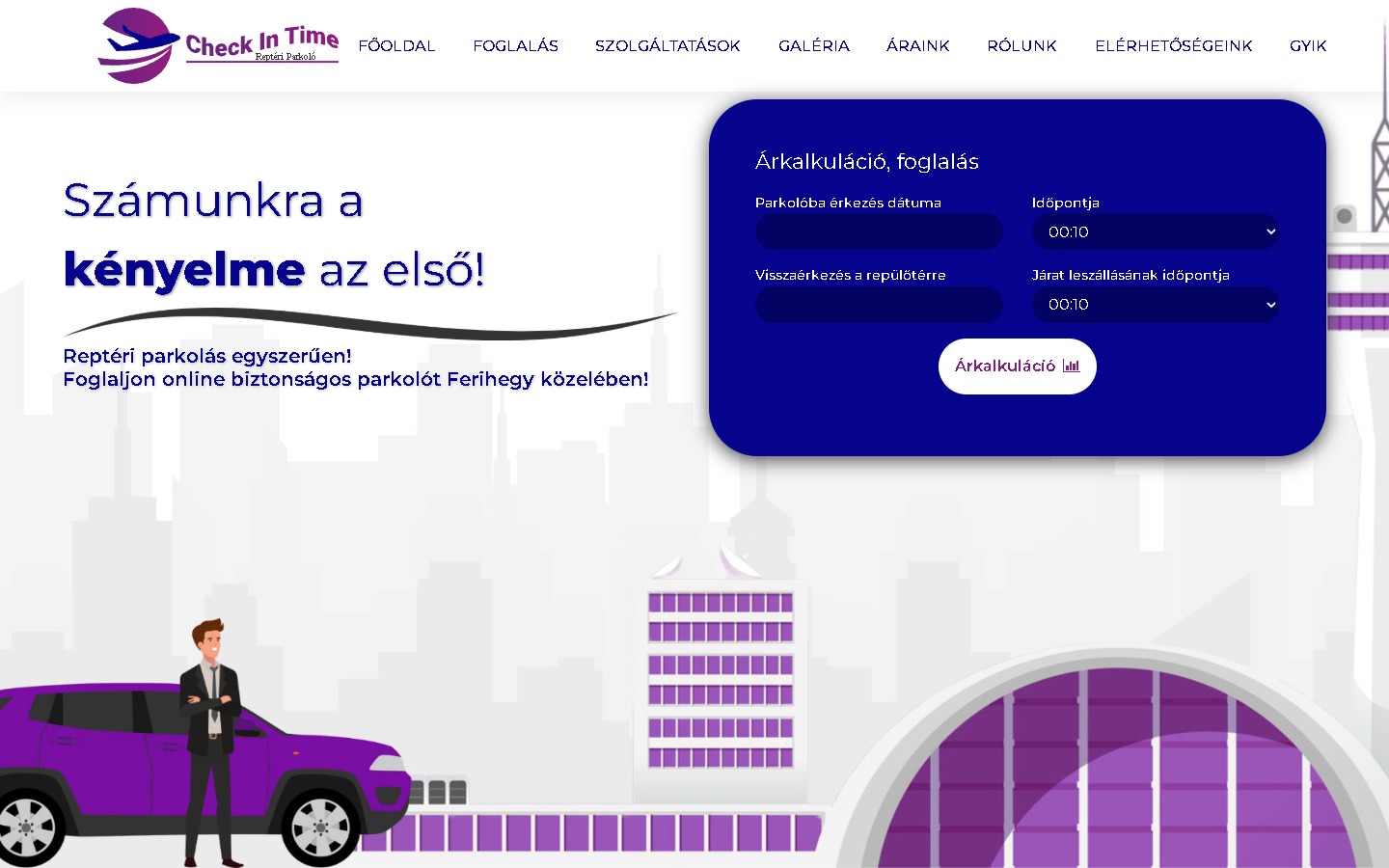 Reptéri Parkolás